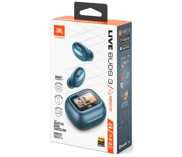 JBL LIVE BUDS 3 Niebieskie - 1263175 - zdjęcie 12